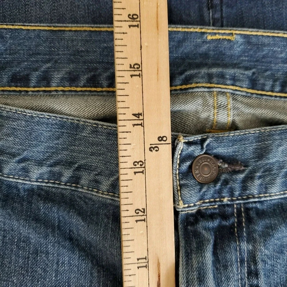 Polo Ralph Lauren Straight Men's Jeans Size 46Bx30 Blue Denim Zip Fly Pockets